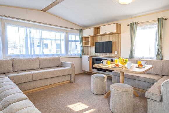 Gold  2 Caravan with Decking (Pet) - Chichester Lakeside Holiday Park, Chichester