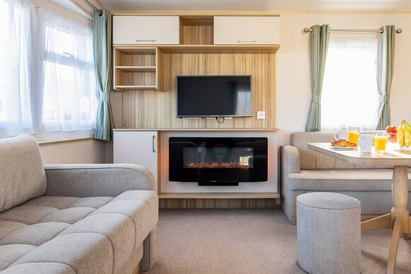 Gold  2 Caravan with Decking (Pet) - Chichester Lakeside Holiday Park, Chichester