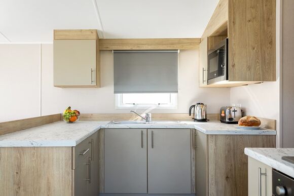 Gold  3 Caravan with Decking Sleeps 7 - Chichester Lakeside Holiday Park, Chichester