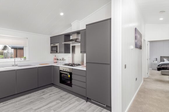 Valley View 3 bed Pet (Sleeps 6) - Lakeview Manor Lodges, Dunkeswell, Honiton