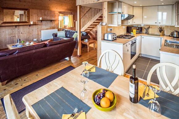 Ocean View Lodge Spa - Leonards Cove, Stoke Fleming, Dartmouth