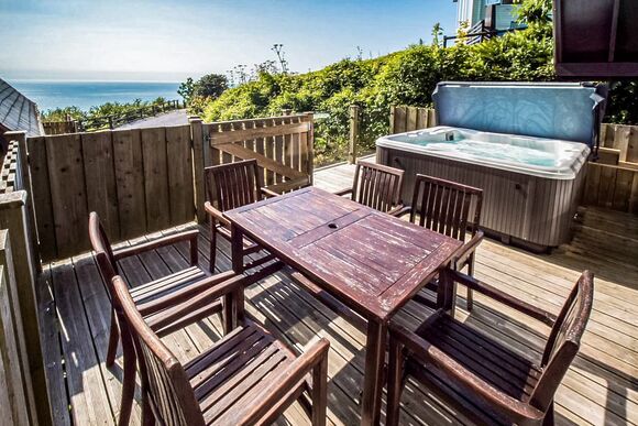 Ocean View Lodge Spa - Leonards Cove, Stoke Fleming, Dartmouth
