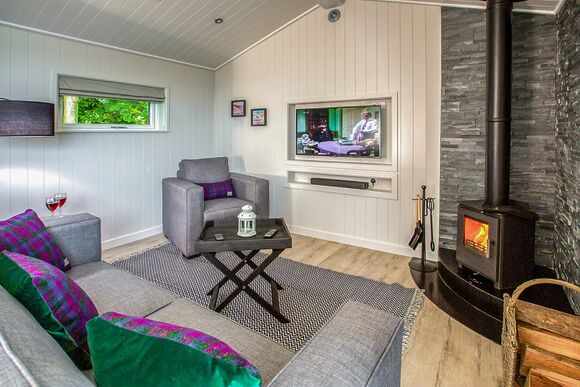 Retreat 1 bed lodge Pet - Letham Feus Park, Leven