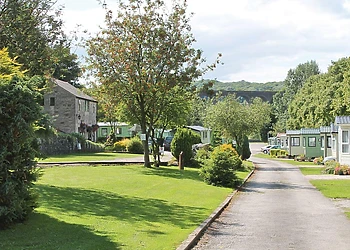 The park setting