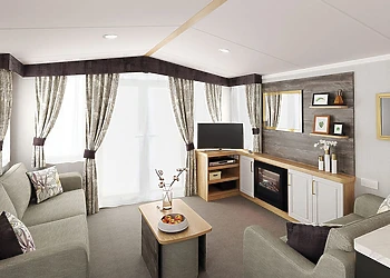 2 Bedroom Platinum Caravan with Hot Tub