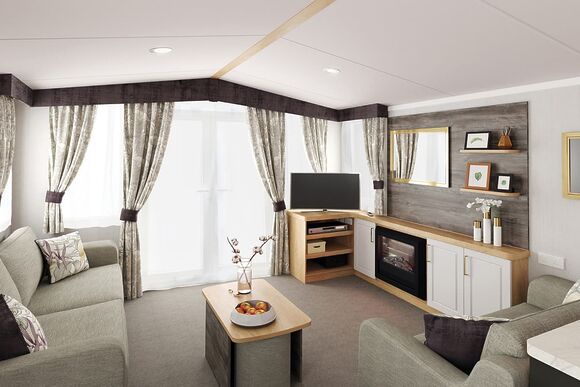 2 Bedroom Platinum Caravan with Hot Tub - Llanrhidian Holiday Park, Swansea