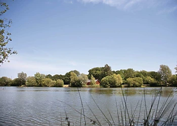 Lakeside setting
