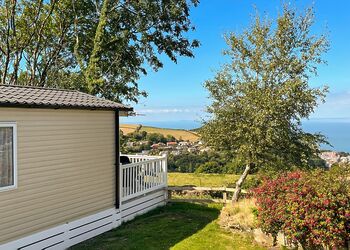 Sea View 2 Bed Hot Tub Holiday Caravan &ndash; Lynton - Lynmouth Holiday Retreat, Lynton