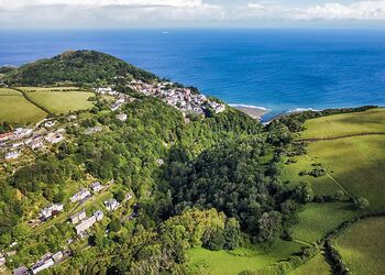 Sea View 2 Bed Hot Tub Holiday Caravan &ndash; Martinhoe - Lynmouth Holiday Retreat, Lynton