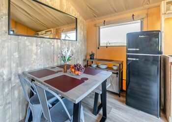 Sea View 2 Bed Hot Tub Safari TentFoxglove - Lynmouth Holiday Retreat, Lynton