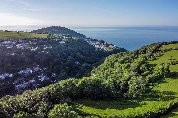 Sea View 2 Bed Hot Tub Holiday Caravan &ndash; Blackmoor - Lynmouth Holiday Retreat, Lynton