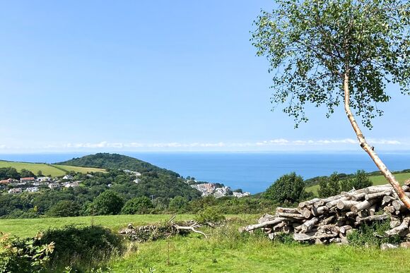 Sea View 2 Bed Hot Tub Holiday Caravan &ndash; Cheriton - Lynmouth Holiday Retreat, Lynton