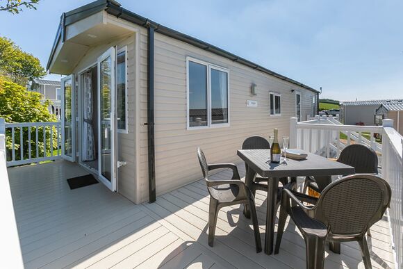 Sea View 2 Bed Hot Tub Holiday Caravan &ndash; Martinhoe - Lynmouth Holiday Retreat, Lynton