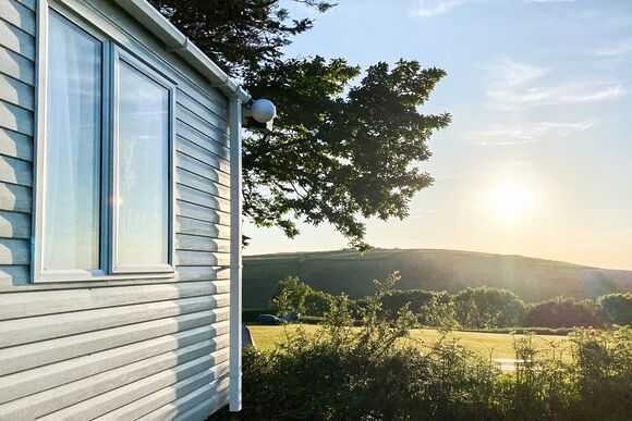 Sea View 2 Bed Hot Tub Holiday Caravan &ndash; Dunkery - Lynmouth Holiday Retreat, Lynton