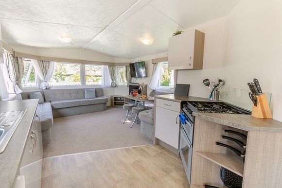 Exmoor View 2 Bed Holiday Caravan &ndash; Wilsham - Lynmouth Holiday Retreat, Lynton