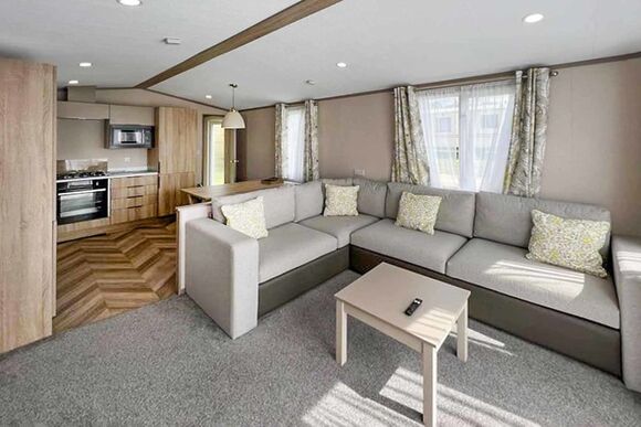 Exmoor View 3 Bed Holiday Caravan &ndash; East Lyn - Lynmouth Holiday Retreat, Lynton