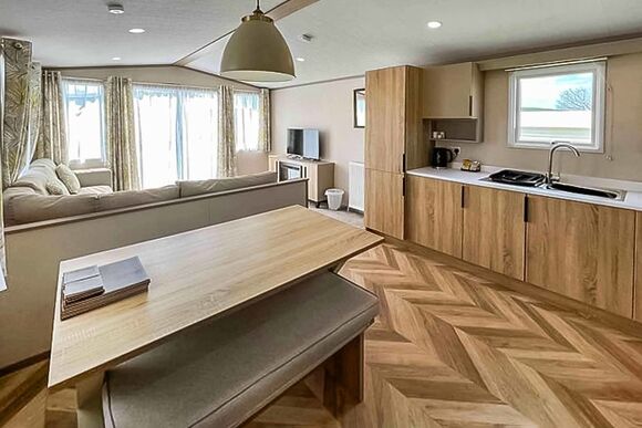 Exmoor View 3 Bed Holiday Caravan &ndash; East Lyn - Lynmouth Holiday Retreat, Lynton