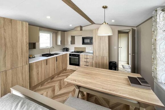 Exmoor View 3 Bed Holiday Caravan &ndash; East Lyn - Lynmouth Holiday Retreat, Lynton