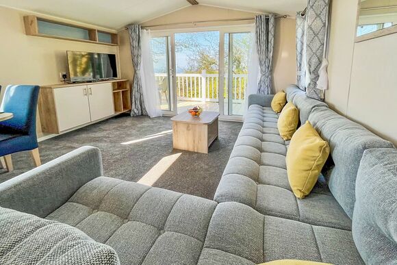 Sea View 2 Bed Holiday Caravan &ndash; Kentisbury - Lynmouth Holiday Retreat, Lynton