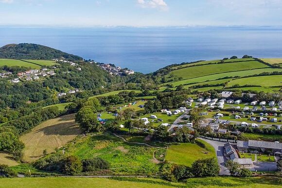 Sea View 2 Bed Holiday Caravan &ndash; Kentisbury - Lynmouth Holiday Retreat, Lynton