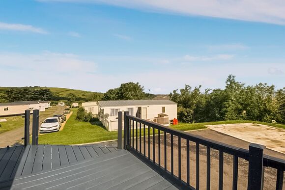 Sea View 2 Bed Hot Tub Holiday Lodge &ndash; Lyn Bay - Lynmouth Holiday Retreat, Lynton