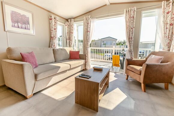 Exmoor View 3 Bed Holiday Caravan &ndash; Malmsmead - Lynmouth Holiday Retreat, Lynton