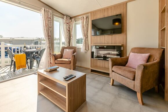 Exmoor View 3 Bed Holiday Caravan &ndash; Malmsmead - Lynmouth Holiday Retreat, Lynton