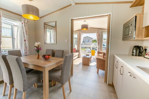 Exmoor View 3 Bed Holiday Caravan &ndash; Malmsmead - Lynmouth Holiday Retreat, Lynton