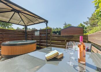 Peak Luxury Lodge Pet - Longnor Wood Holiday Park, Longnor, Nr. Buxton