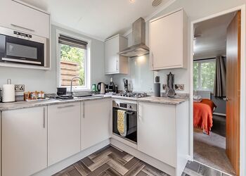 Buxton Lodge with Hot Tub - Longnor Wood Holiday Park, Longnor, Nr. Buxton