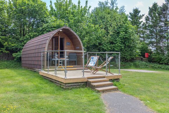 Dove Pet Friendly Glamping Pod - Longnor Wood Holiday Park, Longnor, Nr. Buxton