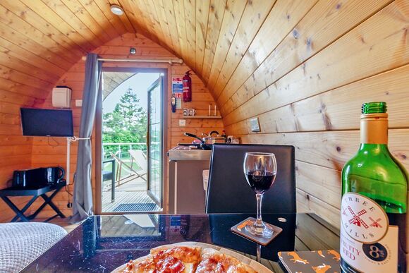 Dove Pet Friendly Glamping Pod - Longnor Wood Holiday Park, Longnor, Nr. Buxton