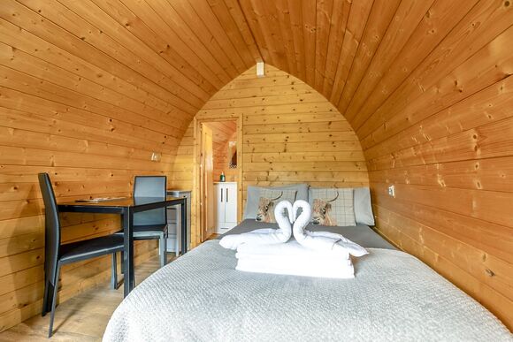 Dove Pet Friendly Glamping Pod - Longnor Wood Holiday Park, Longnor, Nr. Buxton