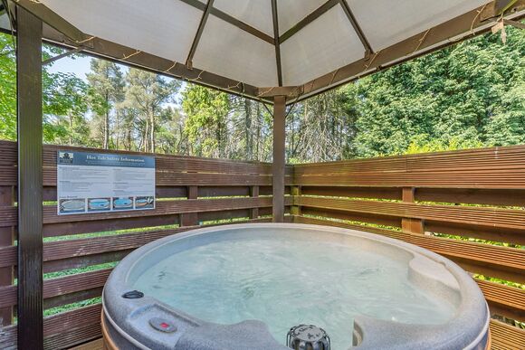 Buxton Pet Friendly Lodge with Hot Tub - Longnor Wood Holiday Park, Longnor, Nr. Buxton