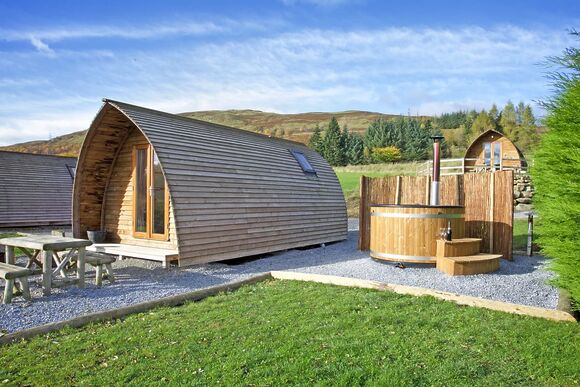 Glamping ensuite pod HT -  Loch Tay Highland Lodge Park, Killin