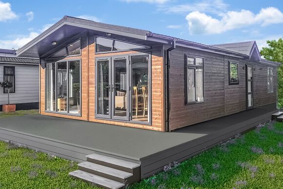 Deluxe 2 Lake View Lodge - Manor Lakes at Hengar Manor, Bodmin