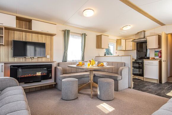 Gold 2  Caravan (slps 6) - Malvern View Country and Leisure Park, Worcester