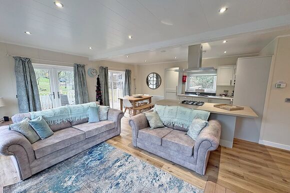 Merino Lodge - Meadow&rsquo;s End Lodges, Cartmel