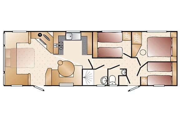 Towan - Monkey Tree Holiday Park, Newquay