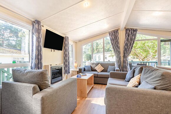 Superior 2 Lodge slp 4 parking, ensuite, decking P - Lizard Point, Lizard Peninsula