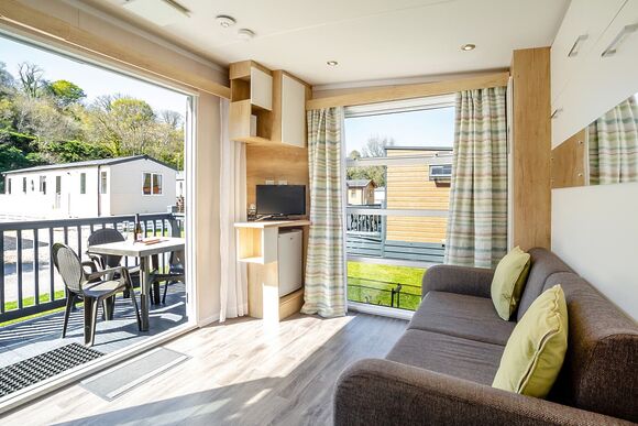 Ensuite Glamping Pod &ndash; Otter - Notter Bridge Holiday Park, Notter Bridge, Saltash