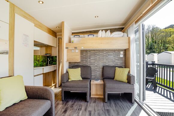 Ensuite Glamping Pod &ndash; Otter - Notter Bridge Holiday Park, Notter Bridge, Saltash