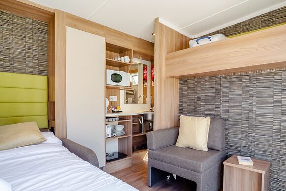 Ensuite Glamping Pod &ndash; Kingfisher - Notter Bridge Holiday Park, Notter Bridge, Saltash