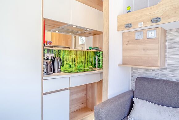 Ensuite Glamping Pod &ndash; Heron - Notter Bridge Holiday Park, Notter Bridge, Saltash