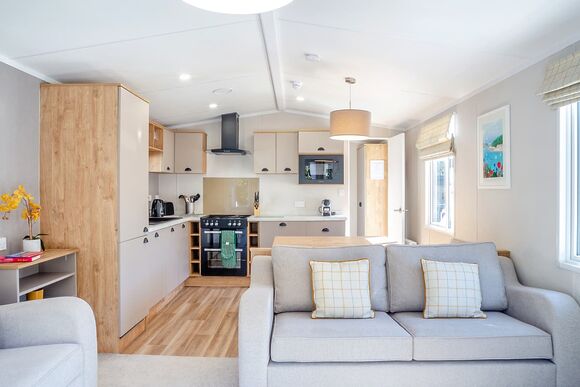 Riverside 2 Bed Holiday Caravan &ndash; Lynher Retreat - Notter Bridge Holiday Park, Notter Bridge, Saltash