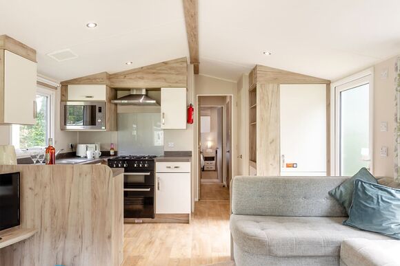 Silver 2 Bedroom Caravan, Sleeps 6 - Newquay Holiday Park, Newquay