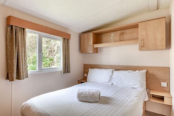 Silver Caravan with decking - Newquay Holiday Park, Newquay