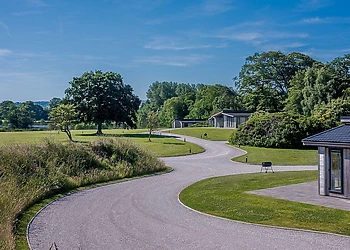 The park setting