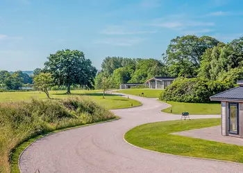 The park setting
