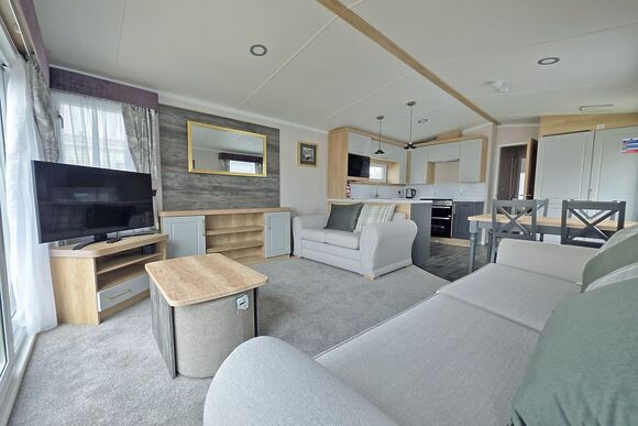 Gold Caravan Sleeps 4 - North Shore Holiday Park, Roman Bank, Skegness